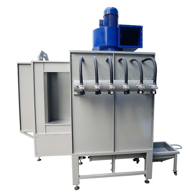 Cabina de pintura en polvo