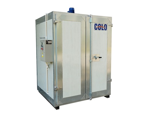 Horno de recubrimiento en polvo