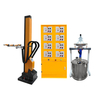 Sistema automático de cabina para pintura en polvo