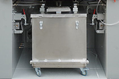 120lbs Contenedor de polvo de gran capacidad