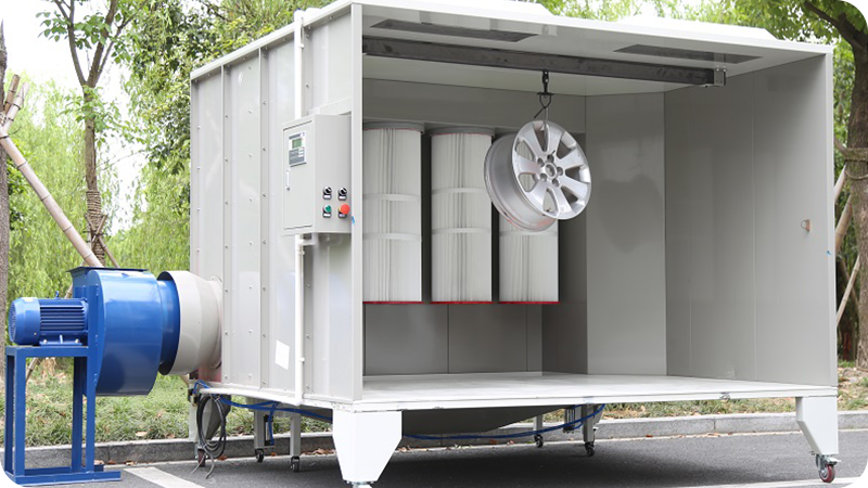 CABINA DE RECUBRIMIENTO EN POLVO---RECICLADO-EFICIENCIA,-CONTROL-DE-POLVO