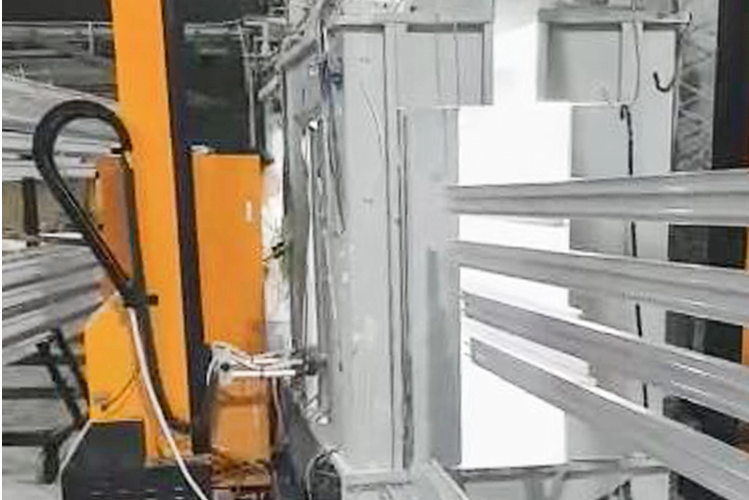 Sistema automático de pintura electrostatica