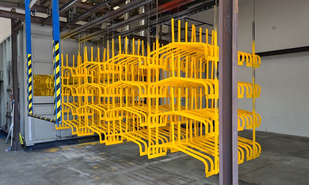 Aplicaciones l&iacute;nea de pintura electrost&aacute;tica