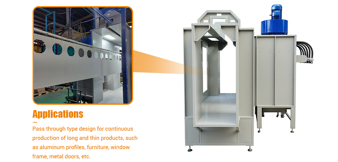 Cabina de pintura electrost&aacute;tica