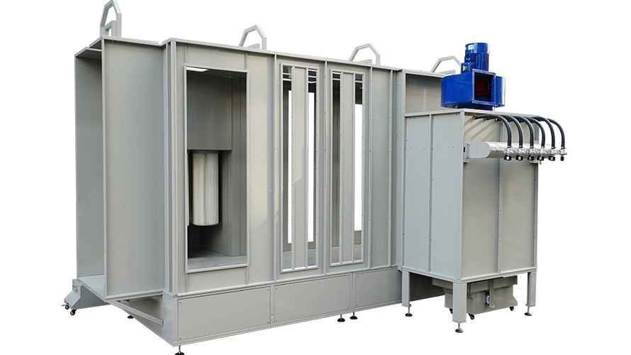 Cabinas para pintura en polvo