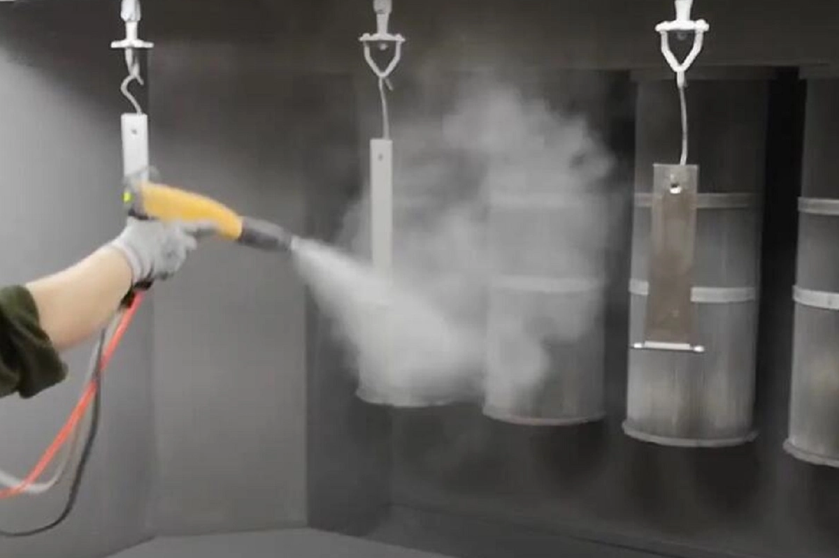 Cabinas para pintura en polvo