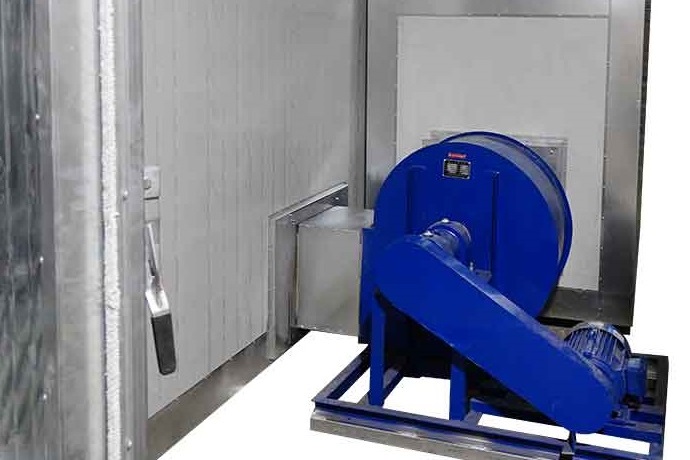 Ventilador de circulaci&oacute;n de horno de curado